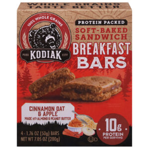 Kodiak Cakes - Brkfst Bar Cinn Oat Apple - Cs Of 12-7.05 Oz