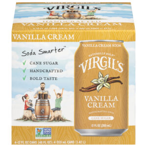 Virgil's - Soda Vanilla Cream - Cs Of 6-4-12 Fz