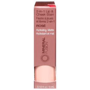 Mineral Fusion - Stain Lip Cheek Rose - Ea Of 1-.1 Fz