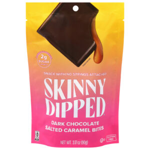 Skinnydipped - Bites Dk Choc Crml - Cs Of 10-3.17 Oz