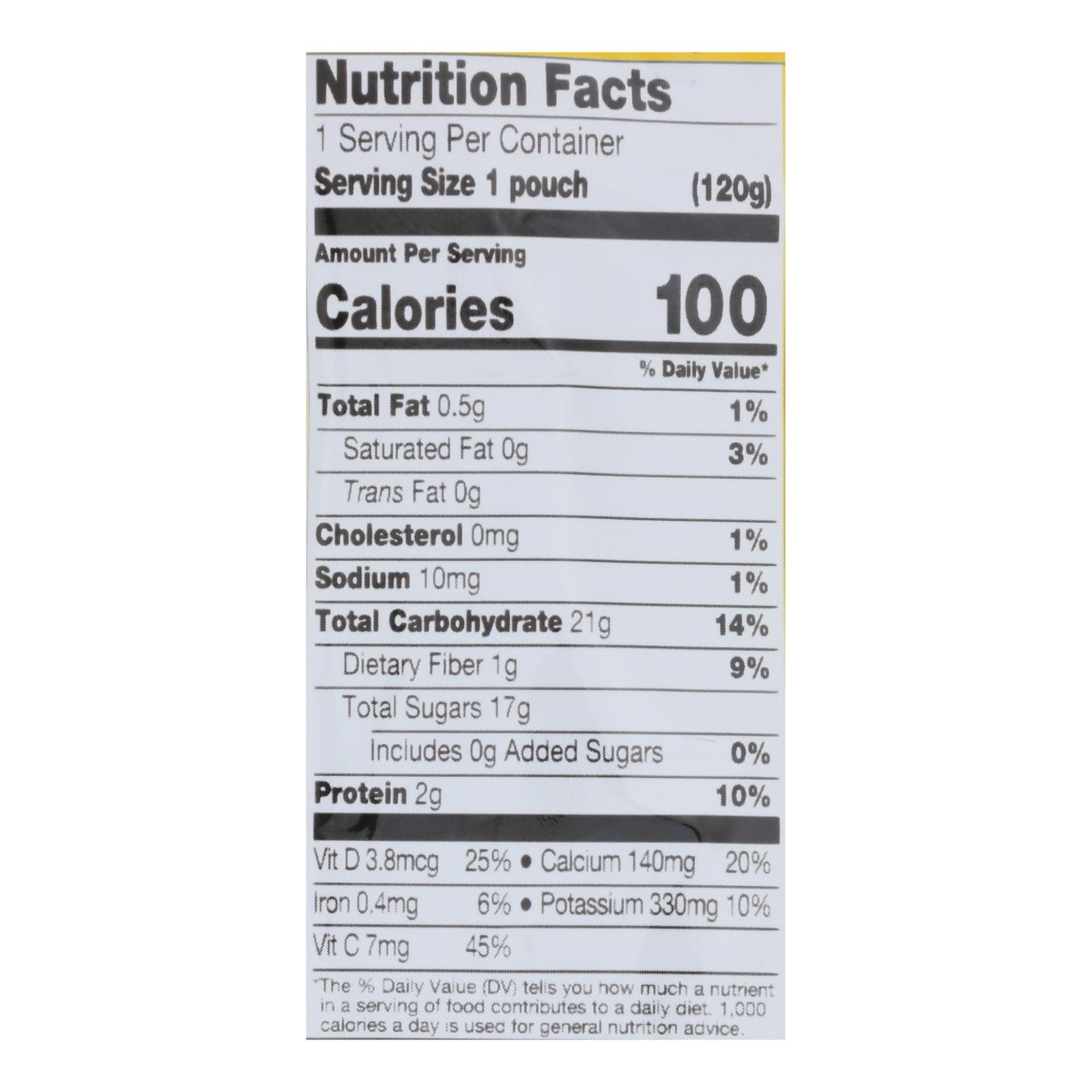 Earth's Best Organic Fruit Yogurt Smoothie - Strawberry Banana - Case Of 12 - 4.2 Oz. - Image 3