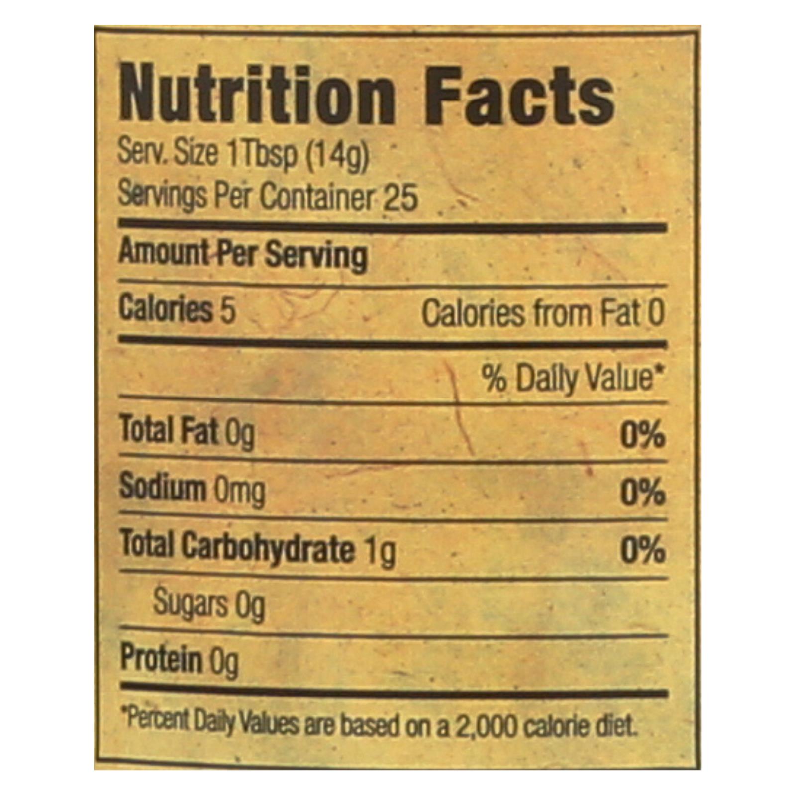 Napa Valley Naturals Organic Red Wine - Vinegar - Case Of 12 - 12.7 Fl Oz. - Image 2