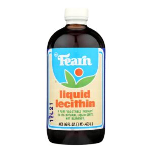 Fearn Liquid Lecithin - 16 Fl Oz - Case Of 12