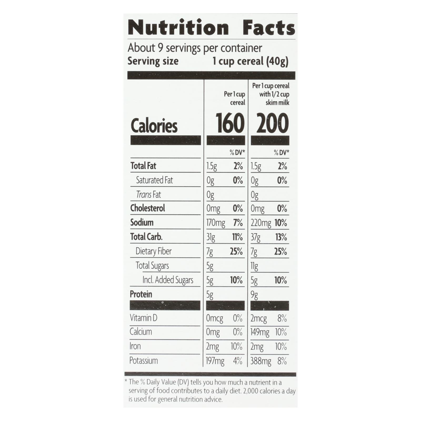 Nature's Path Organic Heritage Flakes Cereal - Case Of 12 - 13.25 Oz. - Image 3