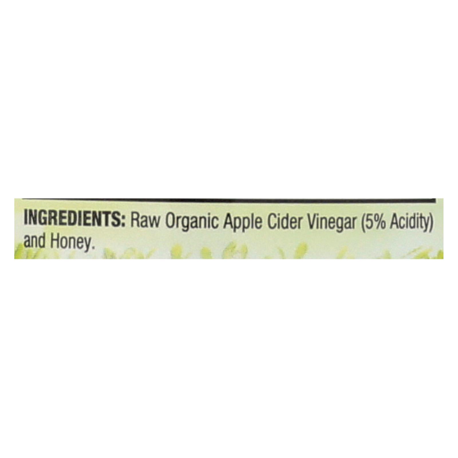 Dynamic Health Apple Cider Vinegar - With The Mother And Natural Honey - Glass Bottle - 16 Oz - Image 2
