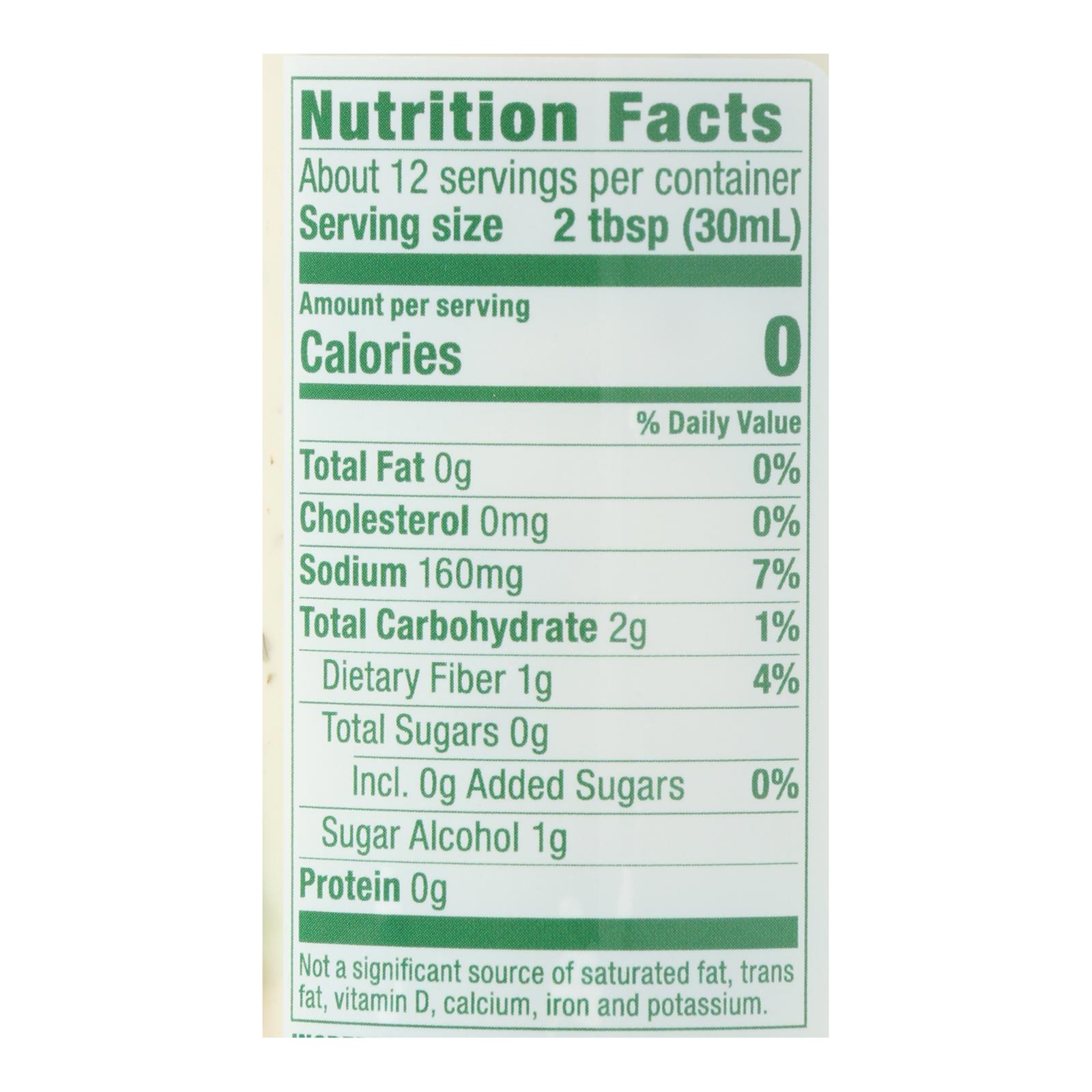 Walden Farms Ranch - Calorie Free Dressing - Case Of 6 - 12 Fl Oz. - Image 2