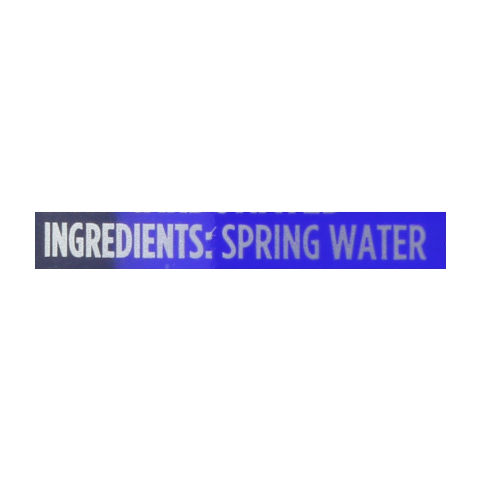 Saratoga Springs Water Natural Spring Water - Case Of 12 - 28 Fl Oz. - Image 2