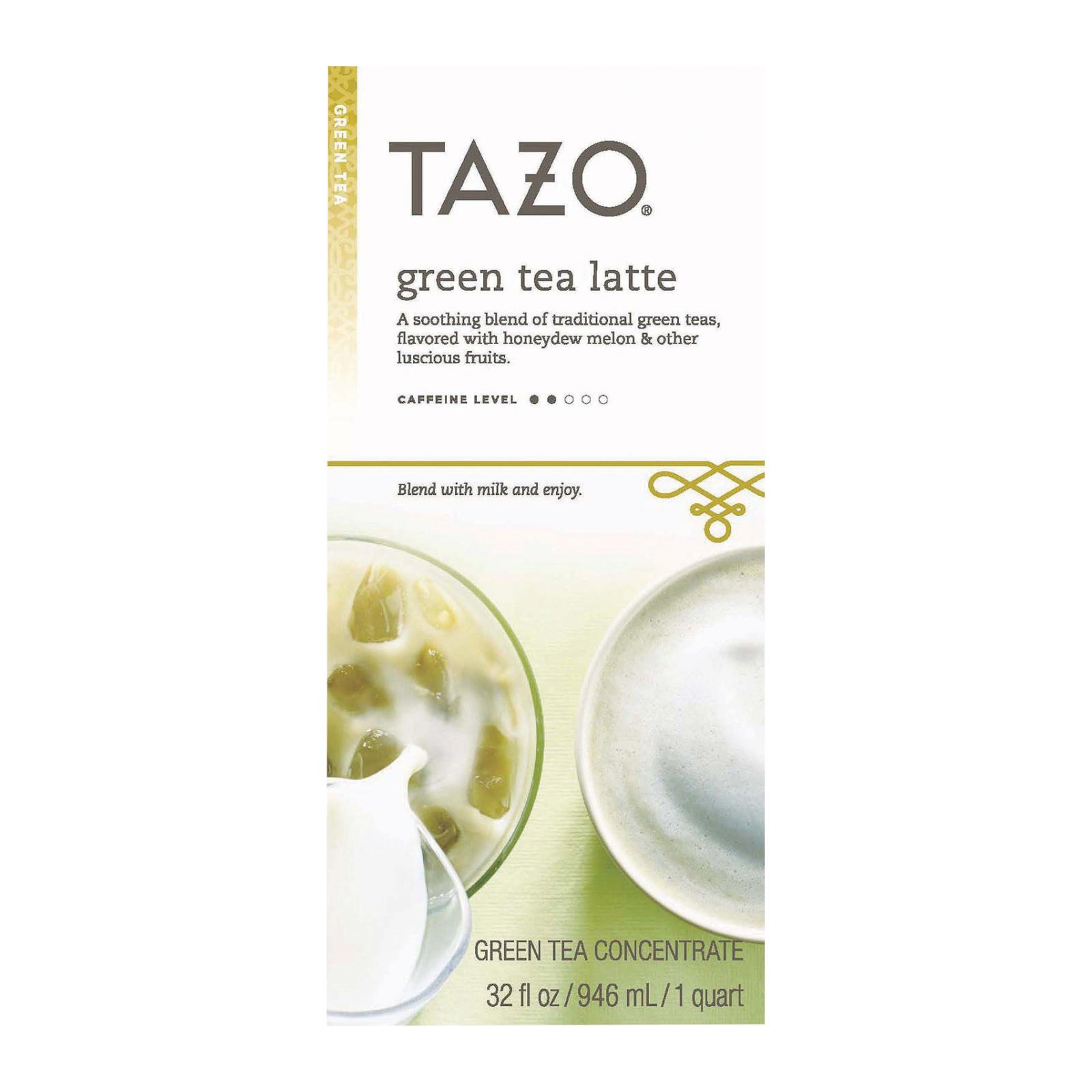 Tazo Tea Latte - Matcha Tea - Case Of 6 - 32 Fl Oz
