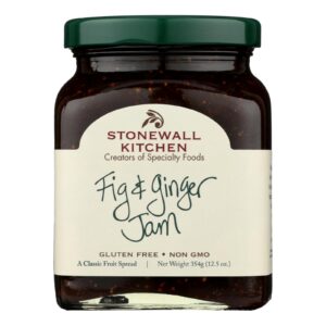 Stonewall Kitchen - Jam Fig & Ginger - Case Of 12-12.5 Oz