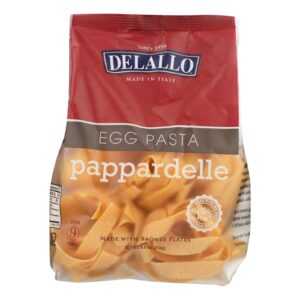 Delallo Pappardelle, Egg Pasta - Case Of 12 - 8.82 Oz