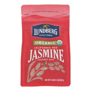 Lundberg Family Farms Organic Rice - Red - Case Of 6 - 1 Lb.