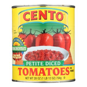 Cento Tomatoes - Petite Diced - Case Of 12 - 28 Oz