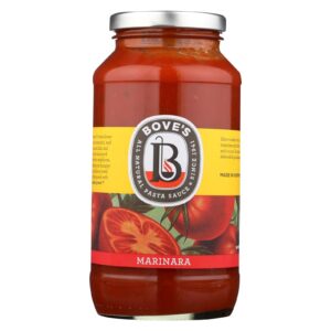 Bove's Of Vermont - Pasta Sauce - Marinara - Case Of 6 - 24 Fl Oz.