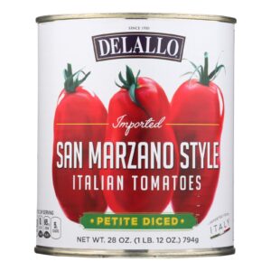 Delallo - Tomato Diced San Marzano - Case Of 12 - 28 Oz