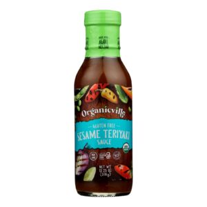 Organicville - Sauce Ses Teriyaki Gluten Free - Case Of 6-13.25 Oz