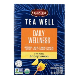 Teawell - Tea Honey Lemon - Case Of 6-12 Ct