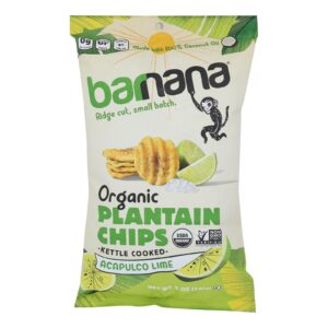 Barnana - Plntn Chips Acaplco Lme - Case Of 6-5 Oz