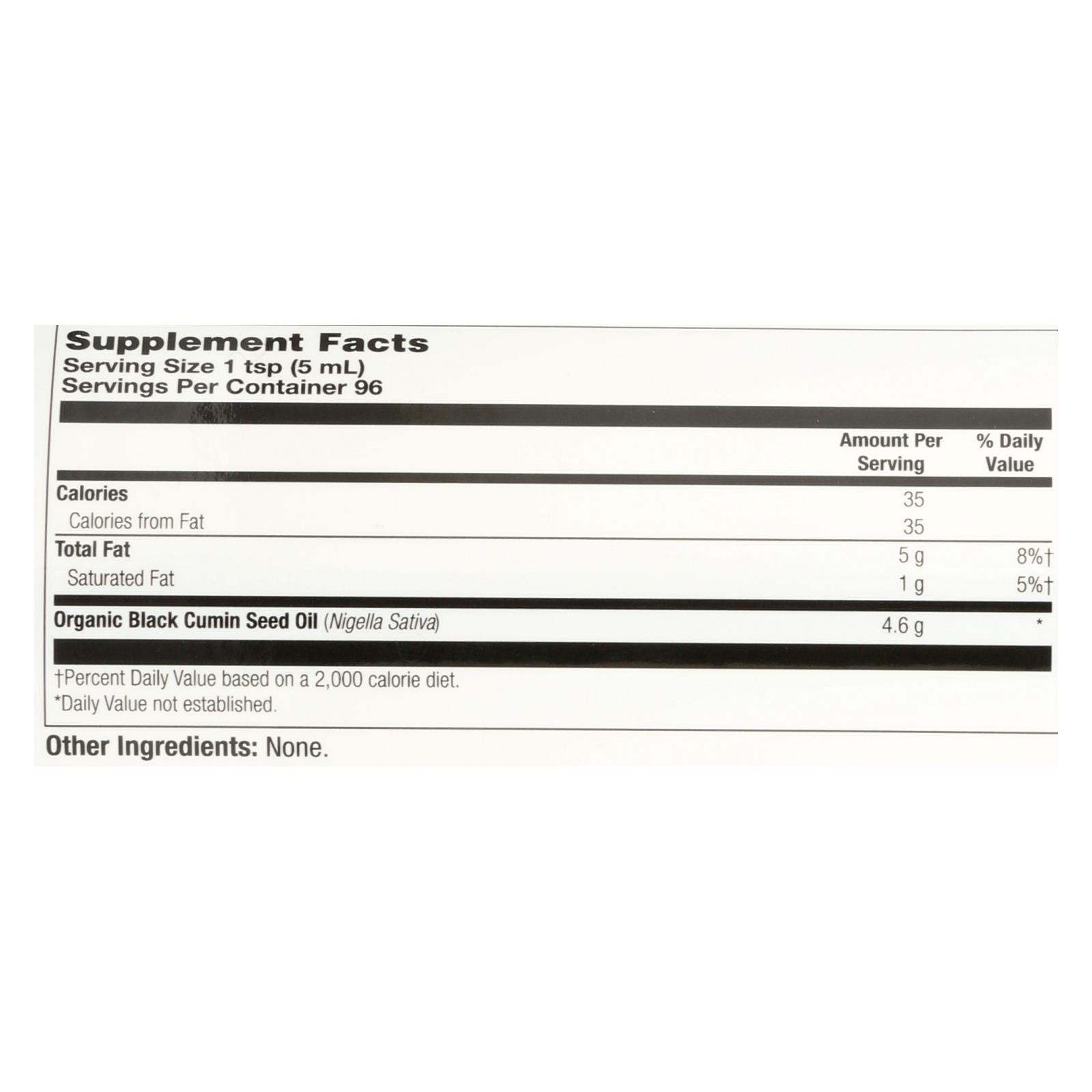 Heritage Store - Oil Black Seed - 1 Each - 16 Fz - Image 2