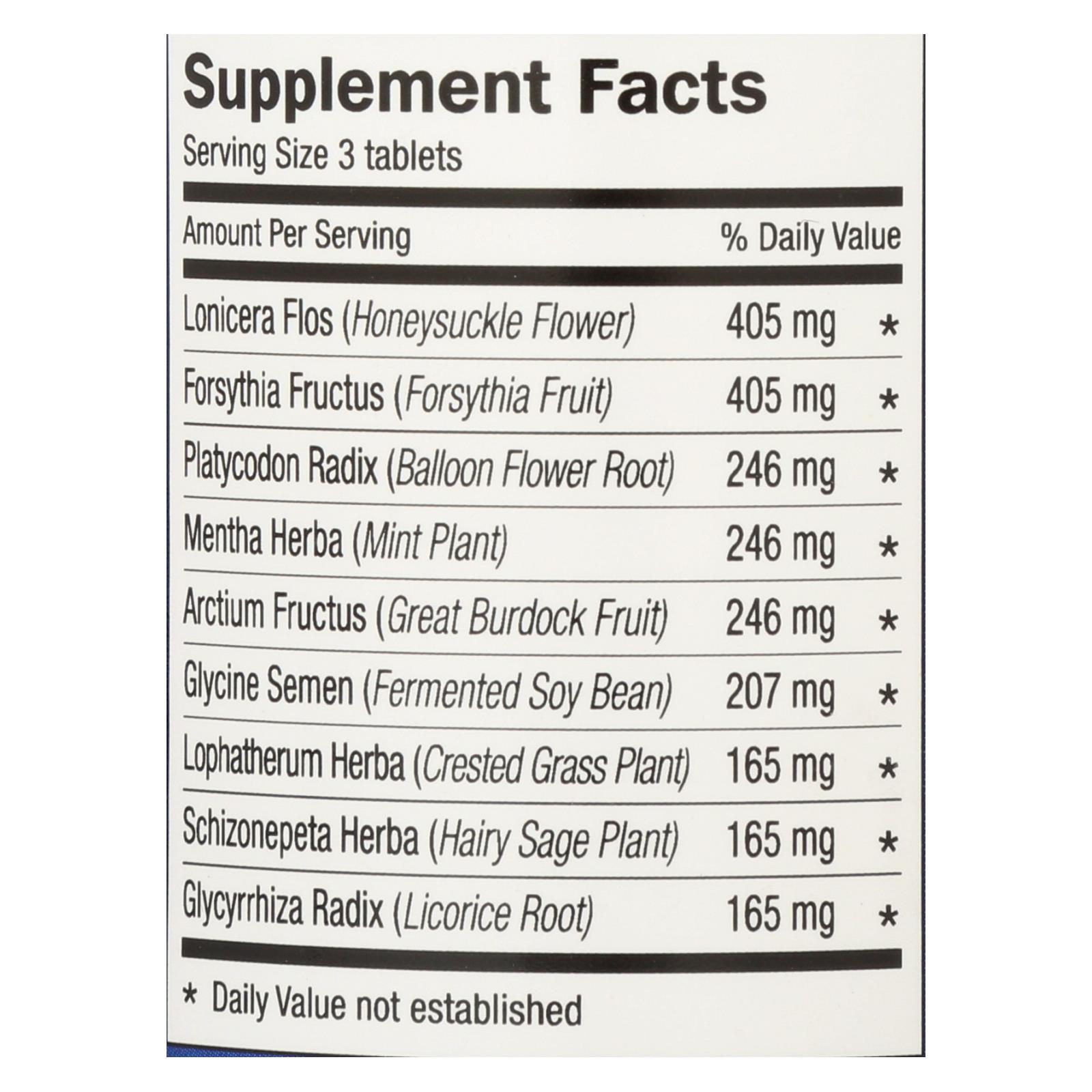 Dr. Shen's Colds And Flu Yin Chiao - 750 Mg - 90 Tablets - Image 2