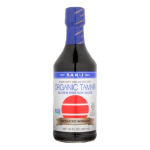 San - J Tamari Soy Sauce - Case Of 6 - 20 Fl Oz.