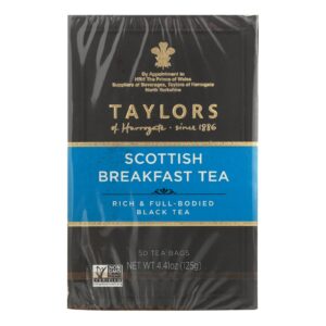 Taylors Of Harrogate Scottish Breakfast Tea Bags - Case Of 6 - 50 Bag