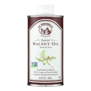 La Tourangelle Roasted Walnut Oil - Case Of 6 - 500 Ml