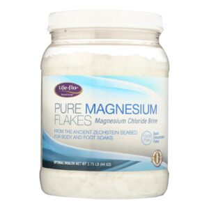 Life-flo Pure Magnesium Flakes  - 1 Each - 2.75 Lb