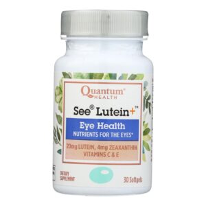 Quantum Research - See Lutein Eye Health - 1 Each - 30 Sgel