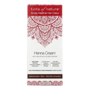 Tints Of Nature - Henna Cream Mahogany Red - 2.46 Fz