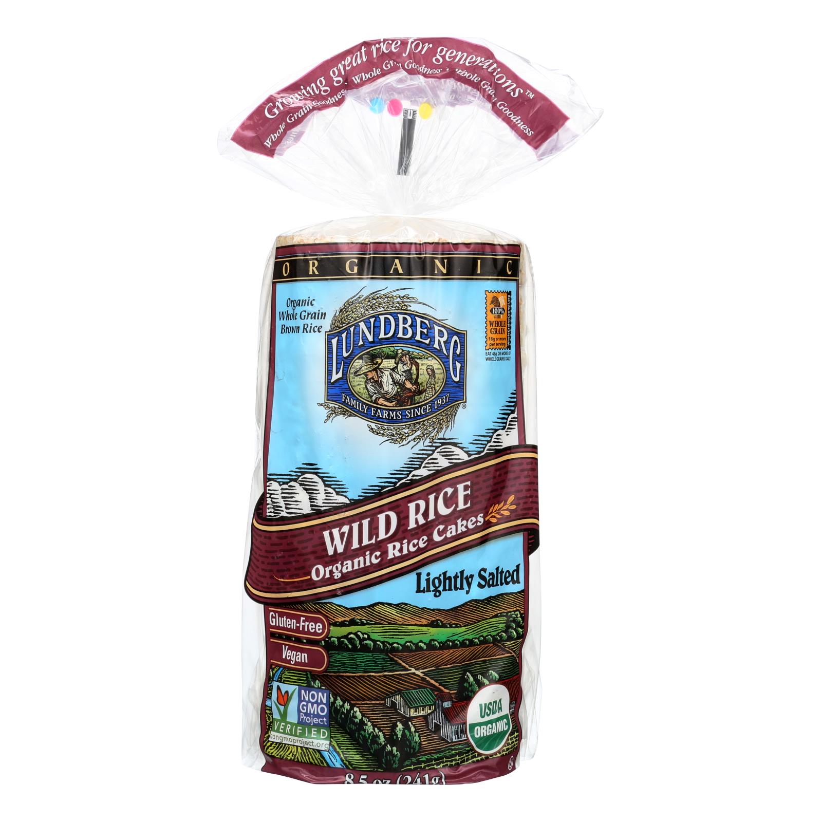 Lundberg Family Farms - Rice Cake Wild Ls - Case Of 6-8.5 Oz - Image 2