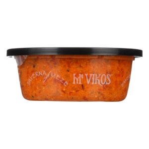 Mt Vikos Red Pepper And Feta Spread - Case Of 6 - 7.7 Oz