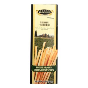 Alessi - Breadsticks Rosemary - Case Of 12 - 3 Oz