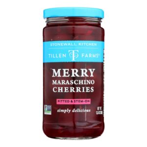 Tillen Farms - Cherries Maraschino - Case Of 6-13.5 Oz