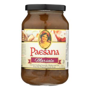 Paesana Cooking Marsala - Sauce - Case Of 6 - 15.75 Oz.