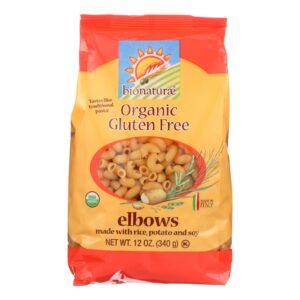 Bionaturae - Pasta Og1 Elbows G-f - Cs Of 12-12 Oz
