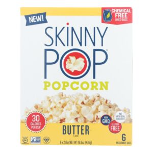 Skinnypop Popcorn - Popcorn Micro Butter - Case Of 6 - 6-2.8 Oz