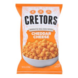 G.h. Cretors Just The Cheese Corn - Cheese Corn - Case Of 12 - 6.5 Oz.