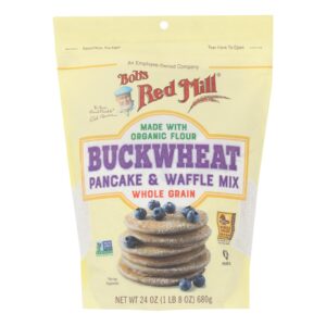 Bob's Red Mill - Pancake-waffle Bckwht - Case Of 4 - 24 Oz