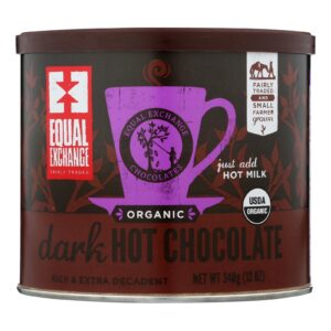 Equal Exchange Hot Chocolate - Organic - Dark - Case Of 6 - 12 Oz
