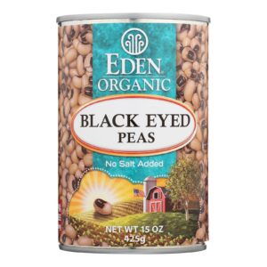 Eden Foods Organic Black Eyed Peas - Case Of 12 - 15 Oz.