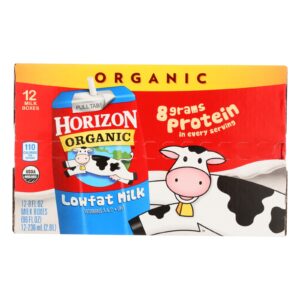 Horizon Organic Dairy Organic Low Fat 1 % Milk - Aseptic - 12-8 Fl Oz
