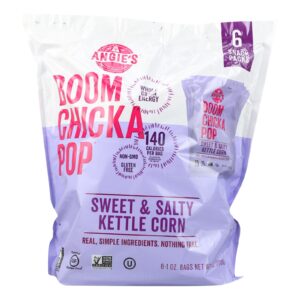 Angie's Kettle Corn  Sweet And Salty - Case Of 4 - 6-1 Oz