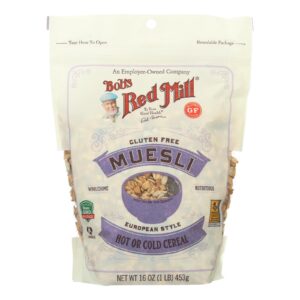 Bob's Red Mill - Muesli Gluten Free - European Style - Case Of 4-16 Oz