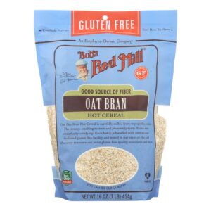 Bob's Red Mill - Oat Bran - Gluten Free - Case Of 4-16 Oz.