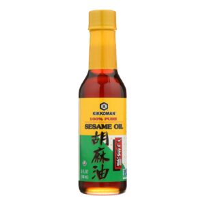 Kikkoman Sesame Oil - Case Of 12 - 5 Fl Oz.