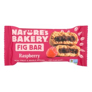 Nature's Bakery Stone Ground Whole Wheat Fig Bar - Raspberry - 2 Oz - Case Of 12