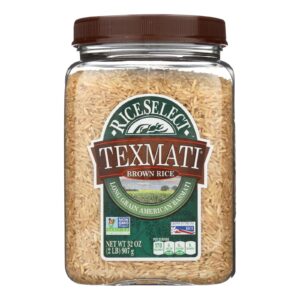 Rice Select Texmati Rice - Brown - Case Of 4 - 32 Oz.