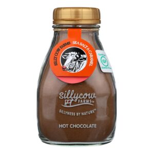 Sillycow Farms Hot Chocolate - Caramel & Sea Salt - Case Of 6 - 16.9 Oz