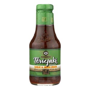 Kikkoman Teriyaki Sauce - Garlic And Green Onion - Case Of 6 - 20.5 Oz.