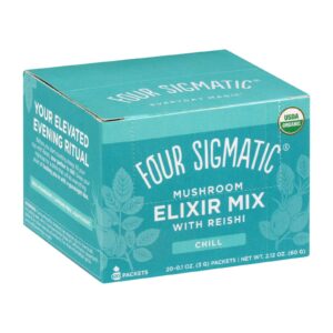Four Sigmatic - Mushroom Elixir - Organic Reishi Mushroom - 20 Ct